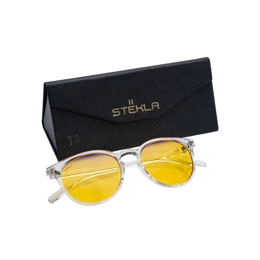 STЁKLA CRYSTAL с желтыми линзами (76%)  (KZ с НДС)
